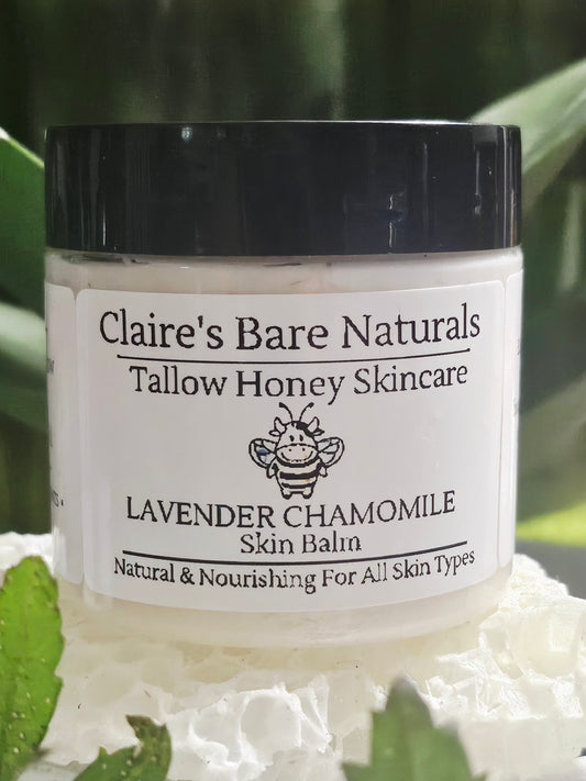 Tallow Honey Lavender Chamomile Skin Balm