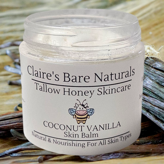 Tallow Honey Coconut Vanilla Skin Balm