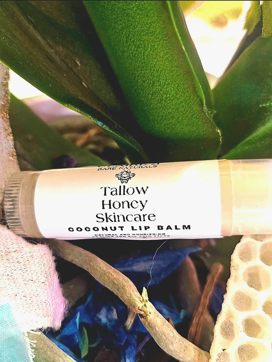 Tallow Honey Coconut Lip Balm