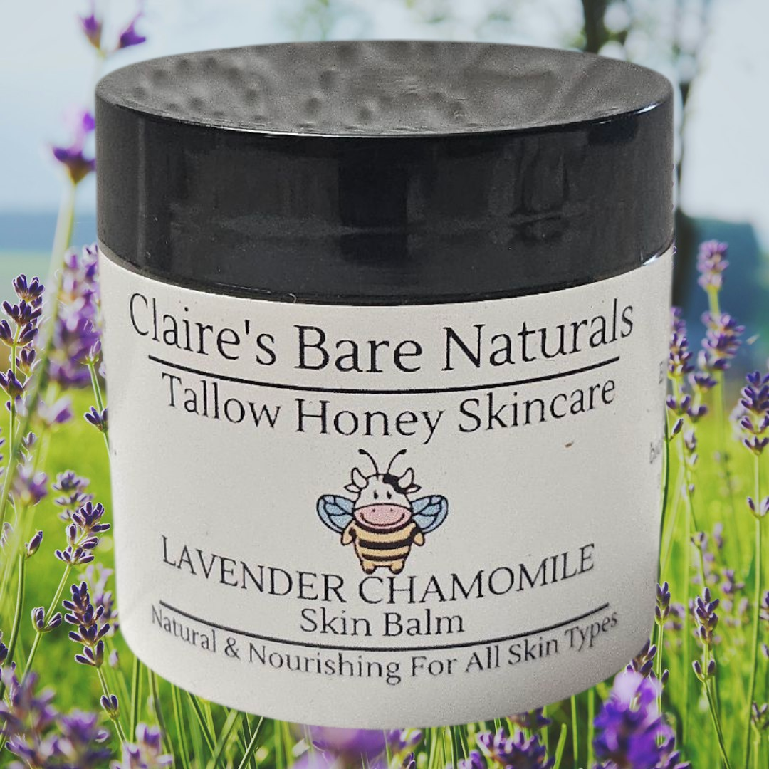 Tallow Honey Lavender Chamomile Skin Balm