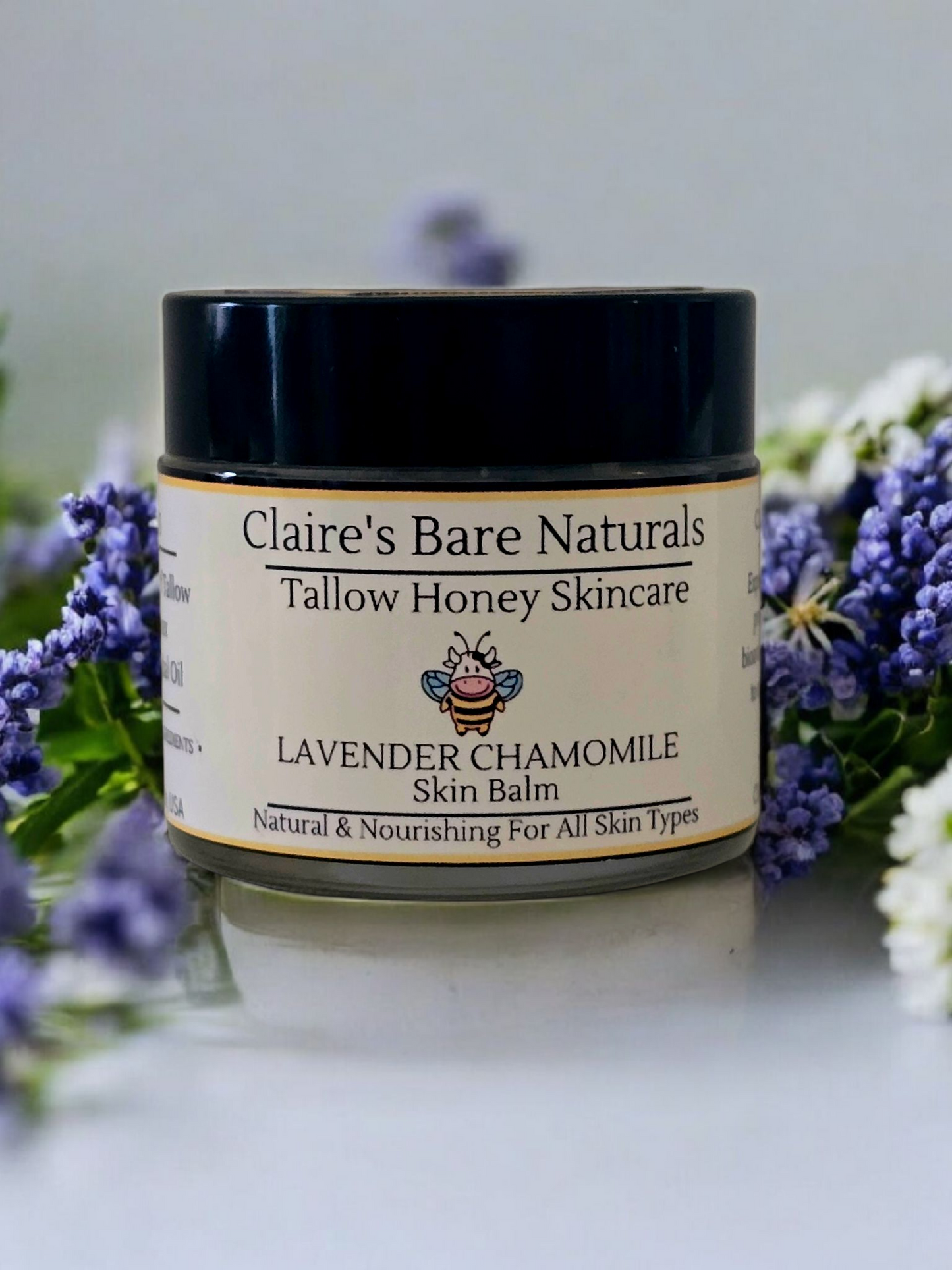 Tallow Honey Lavender Chamomile Skin Balm