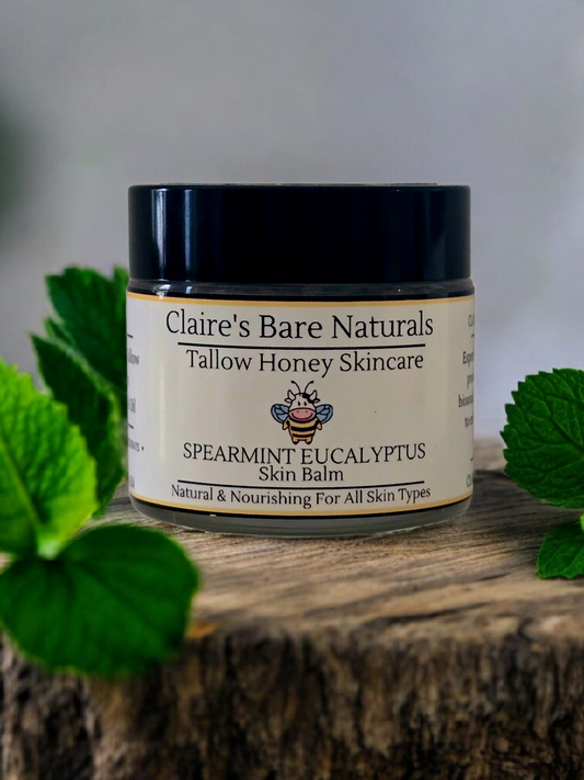 Tallow Honey Spearmint Eucalyptus Skin Balm