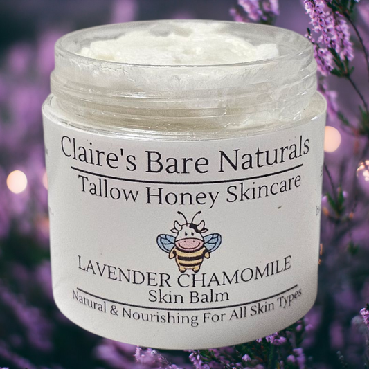 Tallow Honey Lavender Chamomile Skin Balm