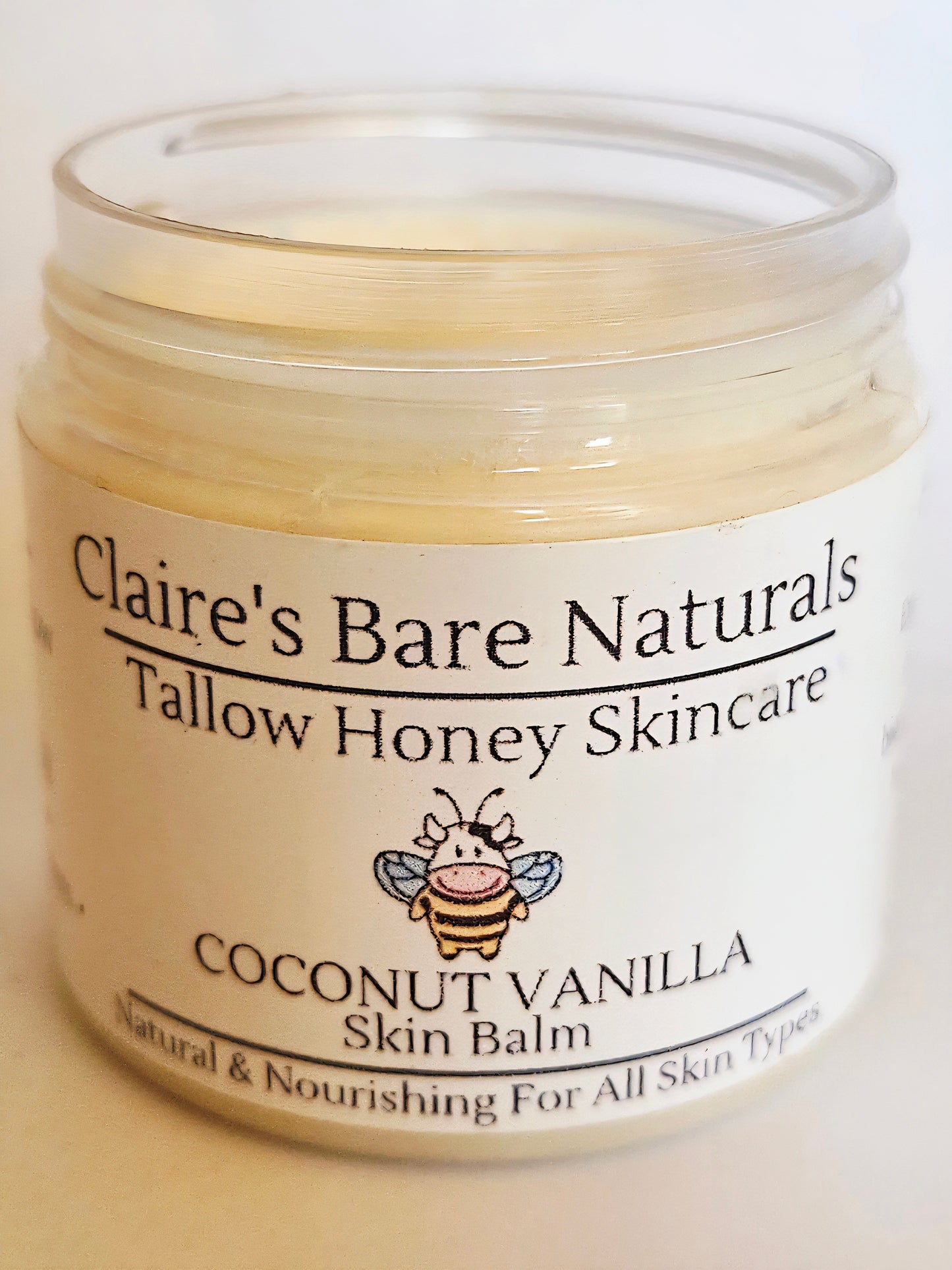 Tallow Honey Coconut Vanilla Skin Balm