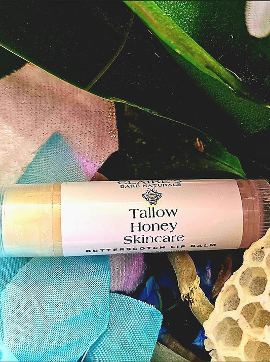 Tallow Honey Butterscotch Lip Balm