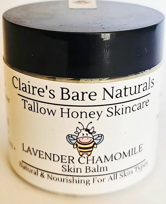 Tallow Honey Lavender Chamomile Skin Balm